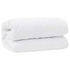 vidaXL Couettes & Duvets Blanc 200 x 200 cm Polyester