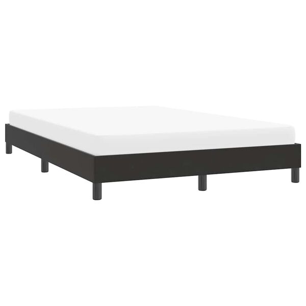 vidaXL Cadre de lit sans matelas noir 140x220 cm velours