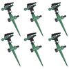 vidaXL Arroseurs &agrave; impulsion de jardin 6 pcs