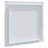 vidaXL Panneaux d'Acc&egrave;s 2 pcs Blanc 20 x 20 cm Plastic ABS