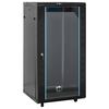 vidaXL Coffret de r&eacute;seau 22U 19" IP20 noir 60x60x120 cm