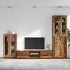 vidaXL Ensemble meuble TV FLORIN Bois ancien Bois d'ing&eacute;nierie