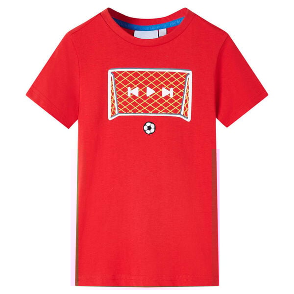T-shirt pour enfants rouge 128