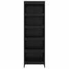 vidaXL Biblioth&egrave;que 2 pcs Ch&ecirc;ne noir 80 x 30 x 155 cm