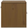 vidaXL Armoire murale Marron miel 31,5x30x30 cm Bois de pin massif