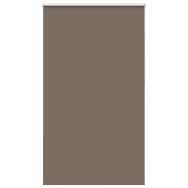 vidaXL Store enrouleur occultant caf&eacute; 135x210cm largeur du tissu