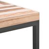 vidaXL Table basse 50x50x33,5 cm Bois massif