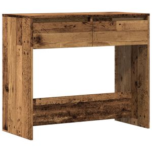 vidaXL Table console vieux bois 89x41x76,5 cm bois d'ing&eacute;nierie
