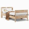 vidaXL Cadre de lit sans matelas 100x200 cm bois massif de pin
