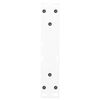 vidaXL Pieds de table basse 2 pi&egrave;ces Blanc 30 x (30-31,3) cm Acier