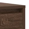 vidaXL Buffet chêne marron 29,5x34x76 cm bois d'ingénierie