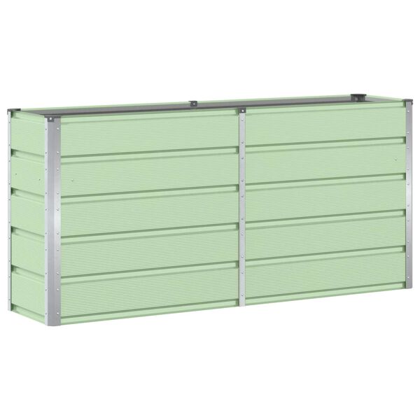 vidaXL Jardini&egrave;re Vert 160 x 40 x 75 cm Acier