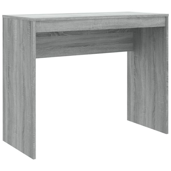 vidaXL Bureau Sonoma gris 90x40x72 cm Bois d'ingénierie