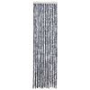 vidaXL Moustiquaire Argenté 56x200 cm Chenille