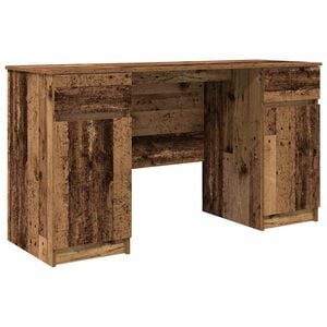 vidaXL Bureau Bois ancien Bois d'ing&eacute;nierie 140 x 49 x 76 cm