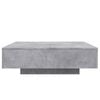 vidaXL Table basse gris b&eacute;ton 100x100x31 cm bois d'ing&eacute;nierie