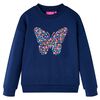 Sweatshirt pour enfants bleu marine 92