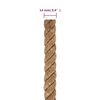 vidaXL Corde de jute 25 m de long 14 mm d'&eacute;paisseur