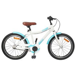vidaXL V&eacute;lo pour Enfants 18 Pouces pour les 5-7 ans Bleu clair