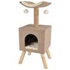 FLAMINGO Arbre &agrave; gratter pour chat Scandi Beige 43,5x40x54,5 cm 560554