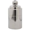 vidaXL Douilles de lampe 2 pcs nickel satin&eacute; E27