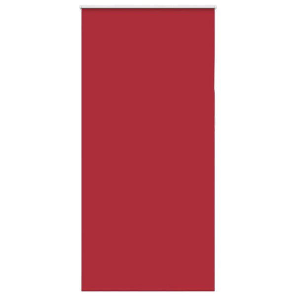 vidaXL Store enrouleur occultant rouge largeur du tissu 90,7 cm