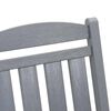 vidaXL Chaise &agrave; bascule 3 pcs Gris clair Poly&eacute;thyl&egrave;ne