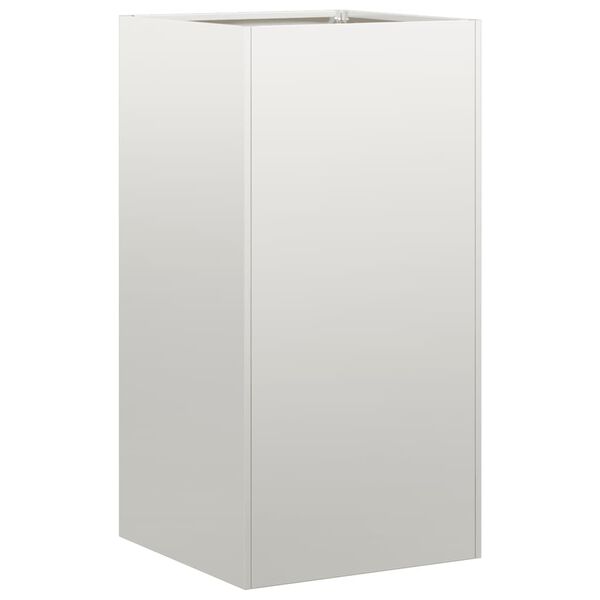 vidaXL Jardini&egrave;re 40x40x80 cm acier inoxydable