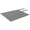 vidaXL Panneaux de terrasse et accessoires WPC Marron/gris 26 m&sup2; 2,2 m