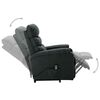 vidaXL Fauteuil Gris fonc&eacute; Tissu