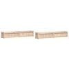 vidaXL Jardini&egrave;res 2 pcs bois de pin massif