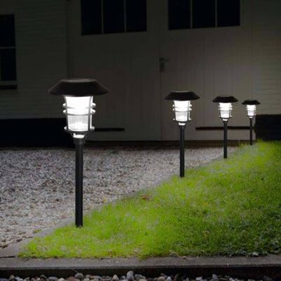 Luxform Lampe de jardin à LED solaire intelligente Pleiade