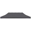 vidaXL Toit de tente de r&eacute;ception 3 x 6 m Anthracite
