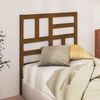 vidaXL T&ecirc;te de lit Marron miel 96x4x104 cm Bois massif de pin