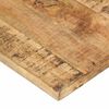 vidaXL Dessus de table bois de manguier solide 25-27 mm 140x60 cm