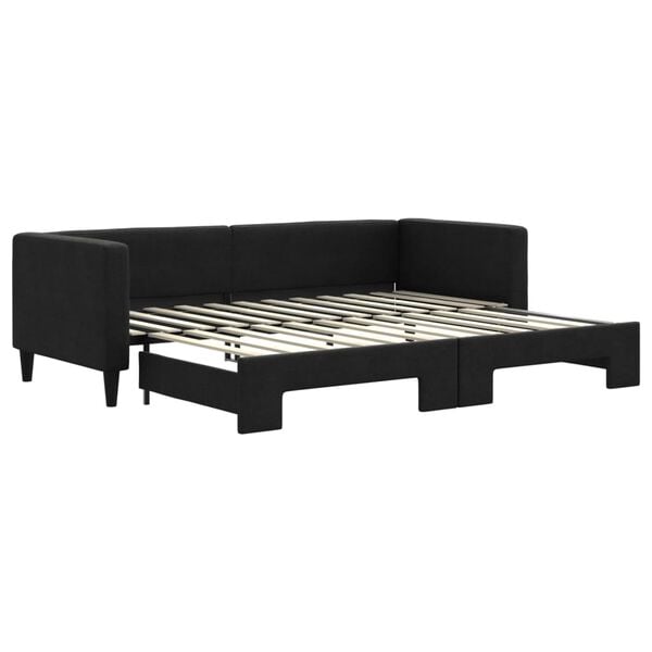 vidaXL Lit de jour avec gigogne sans matelas 80x200 cm