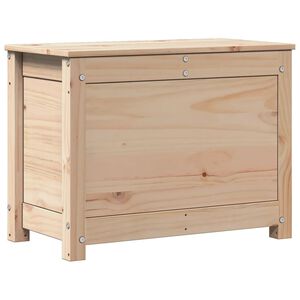 vidaXL Bo&icirc;te de rangement 60x32x45,5 cm Bois massif de pin