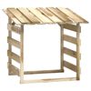 vidaXL Pergola avec toit 100x90x100 cm Bois de pin impr&eacute;gn&eacute;