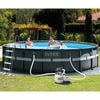 Intex Piscine &agrave; cadre Ultra XTR pompe de filtration &agrave; sable 549x132cm