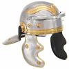 vidaXL Casque de soldat romain antique pour GN Argent&eacute; Acier
