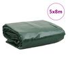 vidaXL B&acirc;che vert 5x8 m 650 g/m&sup2;
