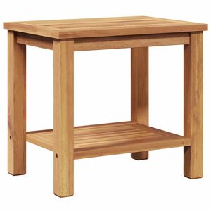 vidaXL Table basse Marron 50 x 35 x 45 cm Bois de teck massif