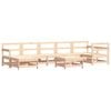 vidaXL Salon de jardin 8 pcs Bois de pin massif