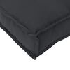 vidaXL Set de coussins de palette 2 pcs Noir 150 x 40 x 8 cm