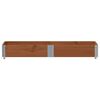 vidaXL Collier de palette marron 150x50 cm bois de pin solide