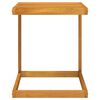 vidaXL vidaXL Table en forme de C 42x40x50 cm bois massif d'acacia