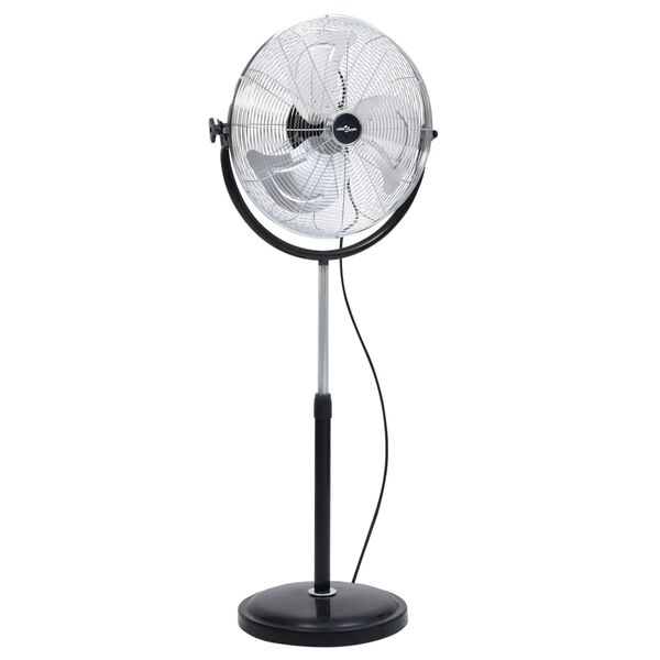 vidaXL Ventilateur sur pied avec t&ecirc;te inclinable 3 vitesses 45 cm 100W