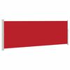 vidaXL Auvent lat&eacute;ral r&eacute;tractable 160 x 500 cm Rouge