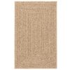 vidaXL Tapis ZIZUR beige 160x230 cm aspect de jute int&eacute;rieur ext&eacute;rieur