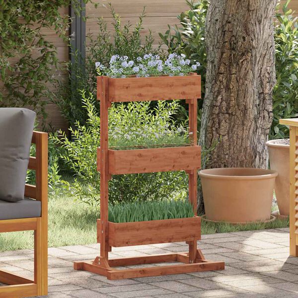 vidaXL Jardini&egrave;re 52x30x78 cm Bois de sapin